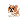 Warning: Passive Aggressive Dog Cartoon