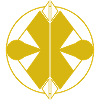 Logo Jaune Abstrait – Minimalisme Géométrique