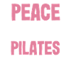 Peace Love Pilates Motivation Design