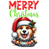 Noël Chien Joyeux Noël