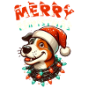 Noël Chien Joyeux Noël