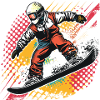 Snowboarder Sketch