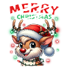 Christmas Reindeer Merry Christmas