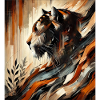 Abstract Tiger