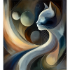 Abstract Cat