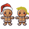 Gingerbread couple