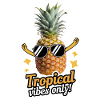 Tropical Vibes Only - Pineapple Sunglasses