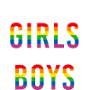 LGBTQIA+ Jeg kan godt lide piger og drengeRegenbogen bi