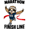 Sloth Marathon Runner