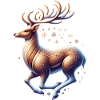 Reindeer Snowfall