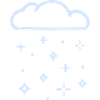 Glitzerwolke Regenwolke