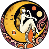 Retro Moon Goddess