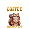 Coffee and my Siberian cat