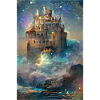 Majestic Starry Night Castle Majestic Starry