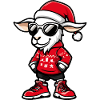 Goat Christmas Ugly Christmas