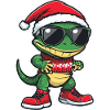 Lizard Gecko Christmas Ugly Christmas