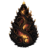 Magic Christmas Tree: Festive Flames!