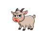 Caution Passive Aggressive Funny Goat