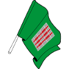 Flag: Umbria, Italy