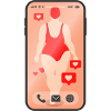 Mobile Phone Woman Smartphone Gift