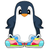 Lustiger Pinguin 