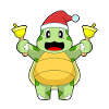 Turtle Christmas Christmas Bells