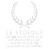 le stoïque ne fuit pas les défis