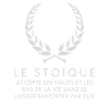 Le stoïque accepte les hauts et les bas