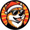 Shiba Inu Chien Noël Cool