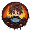 Cereal Killer Funny Muesli Motif