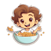Cereal Killer Funny Muesli Motif