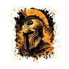 Spartan Helmet Warrior