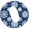 Letter O Snowflakes