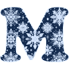 Letter M Snowflakes