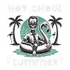Heißer Ghoul Sommer Strandspaß