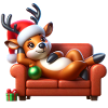 Reindeer Christmas Holiday