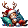 Renne Noël douillet