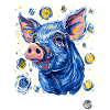Nuit pleine d’étoiles cochon