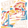 Eyes up, heels down