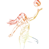 Volleyball Player Sketch