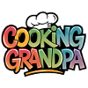 Here comes the cooking grandpa