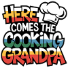 Here comes the cooking grandpa