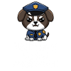 Warning Passive Aggressive Dog Motif