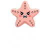 Caution Passive Aggressive Starfish Illustration