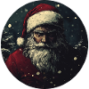 Le Père Noël déterminé