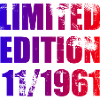 63rd Birthday Limited Edition 11/1961