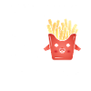 French Fries Food Pun Potato