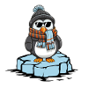 Penguin Comic Winter