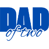 Dad of Two blue