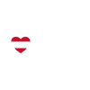 Österreich Herz Bregenz weiß